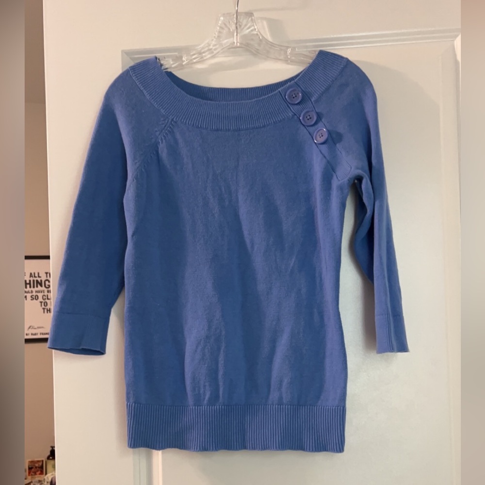 Loft XS 3/4 length sleeve sweater